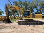 SIde of used Excavator